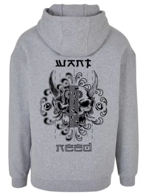 Sudadera Tatuaje Gris Hannya