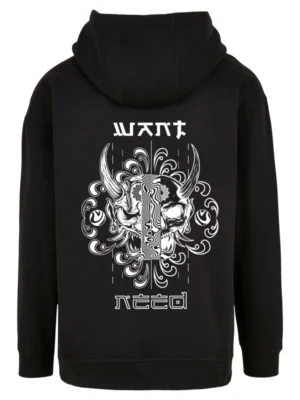 Sudadera Tatuaje Negra Hannya